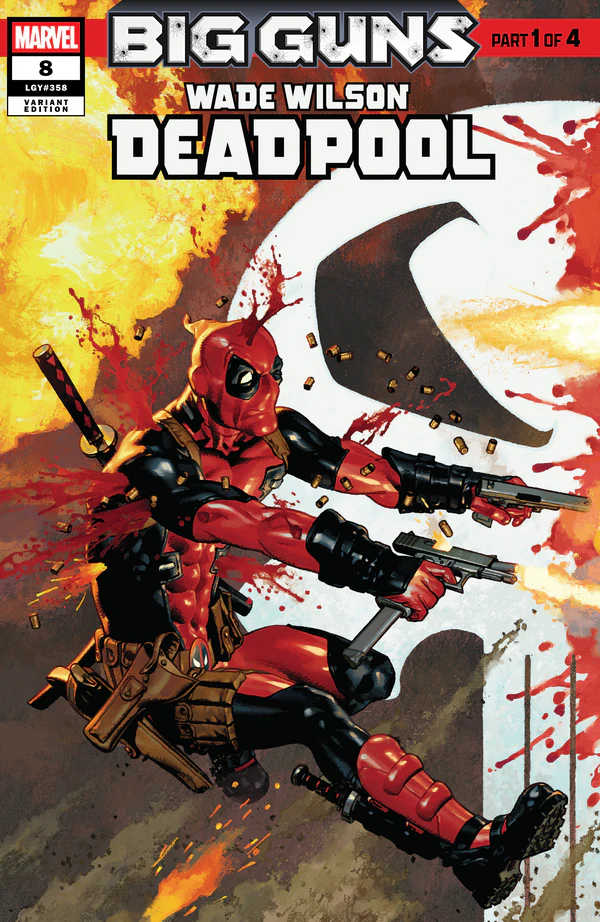 Wade Wilson: Deadpool: Josemaria Casanovas 4-Part Connecting Variant #8 - Cover 5